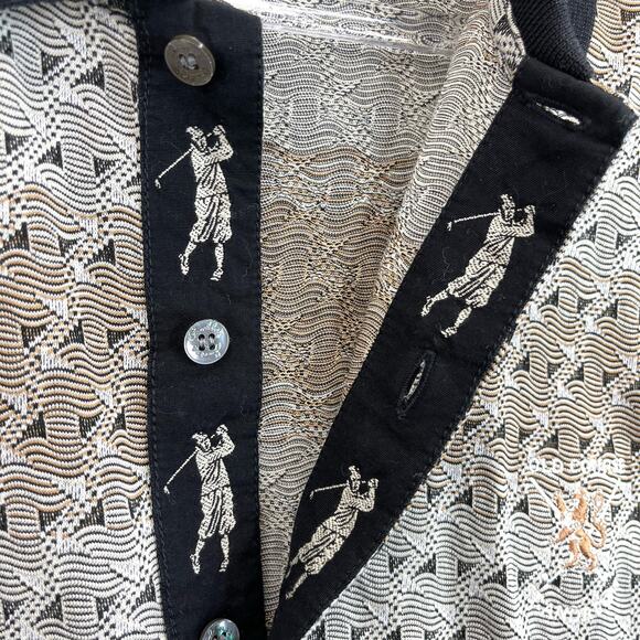 Bobby Jones Men's Golf Polo Shirt Men's Size Large 3 Button Closure - Picture 3 of 12